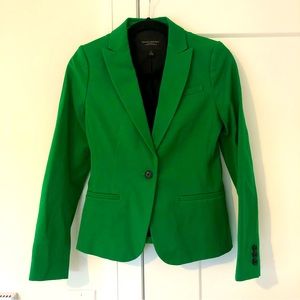 Banana Republic emerald green blazer